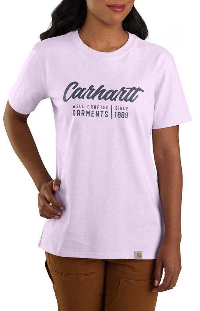 商品Carhartt|(105262) Loose Fit Heavyweight Short Sleeve Crafted Graphic T-Shirt - White,价格¥109,第1张图片
