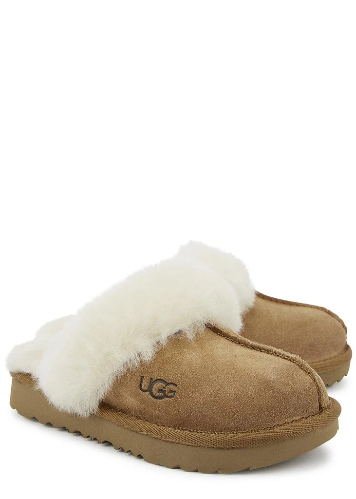 商品UGG|KIDS Cosy II brown suede slippers,价格¥355,第3张图片详细描述