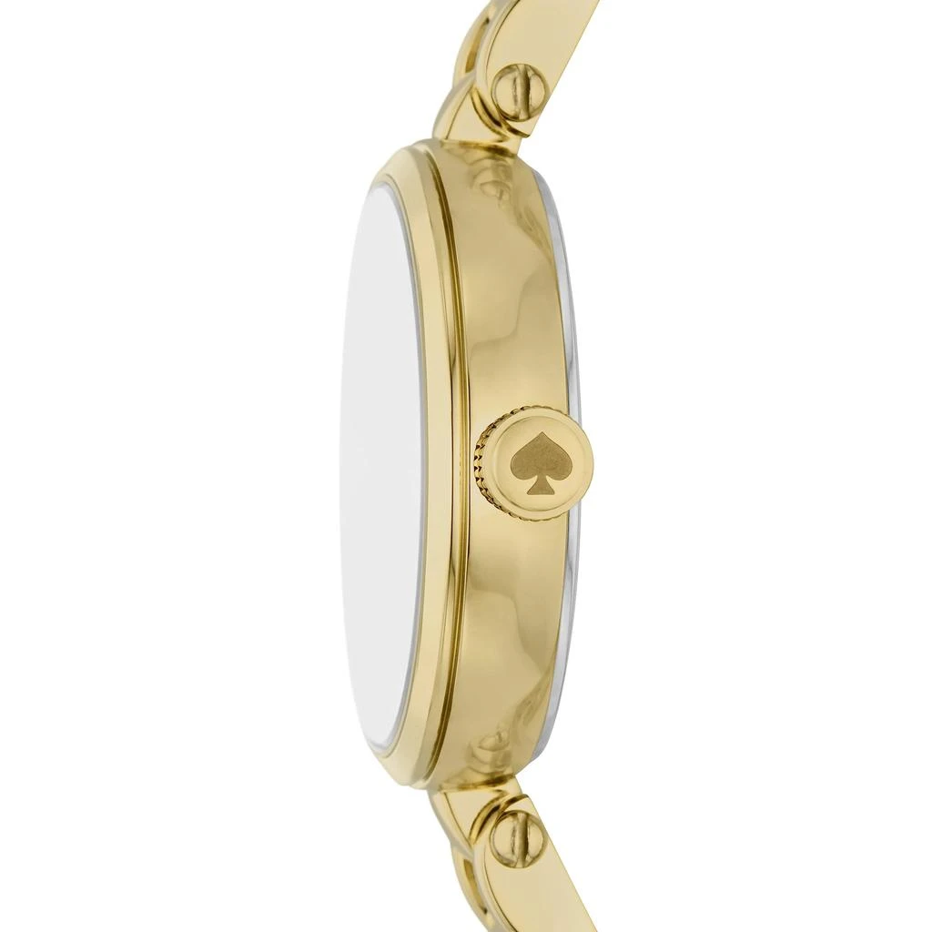 商品Kate Spade|Holland Three-Hand Gold-Tone Stainless Steel Watch - KSW1806,价格¥1396,第2张图片详细描述