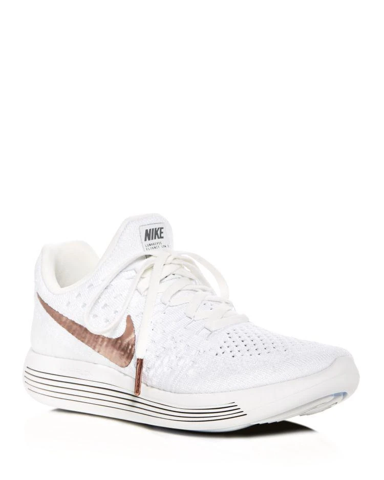 商品NIKE|Women's Lunarepic Glitter Flexknit Lace Up Sneakers,价格¥1047,第1张图片