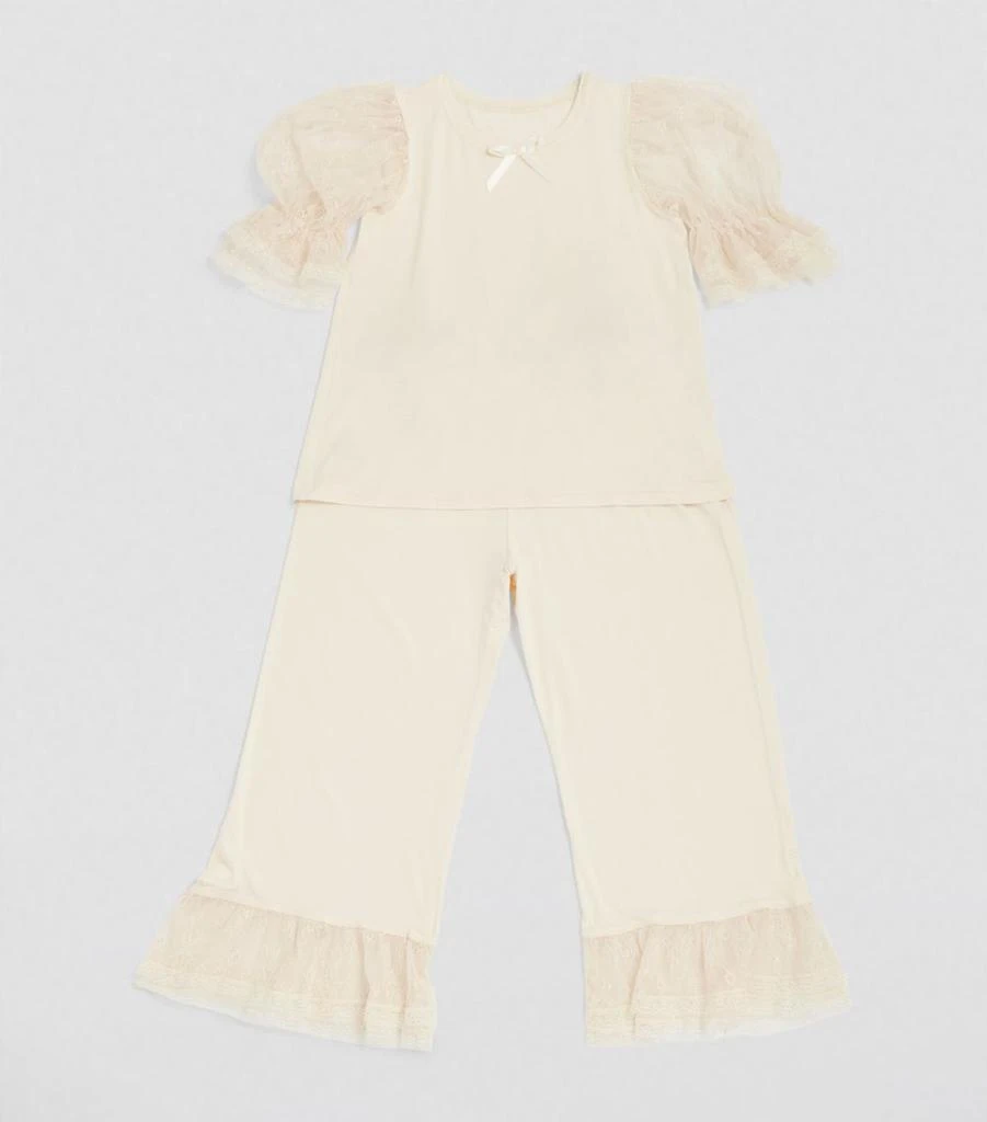 商品Amiki|Lace-Trim Agatha Pyjamas (2-12 Years),价格¥1144,第2张图片详细描述