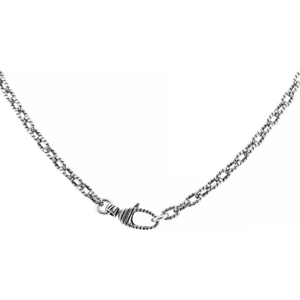 商品Gucci|Gucci Ladies Aged Interlocking G Necklace,价格¥2118,第4张图片详细描述