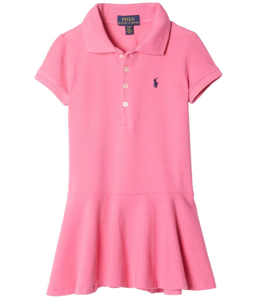 商品Ralph Lauren|Short-Sleeve Polo Dress (Toddler),价格¥440,第1张图片