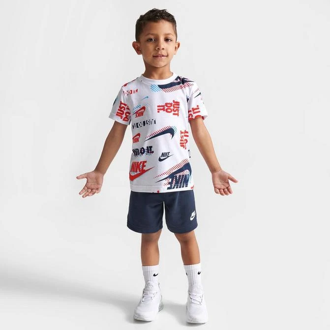 商品NIKE|Kids' Toddler Nike Active Joy T-Shirt and Shorts Set,价格¥113,第1张图片