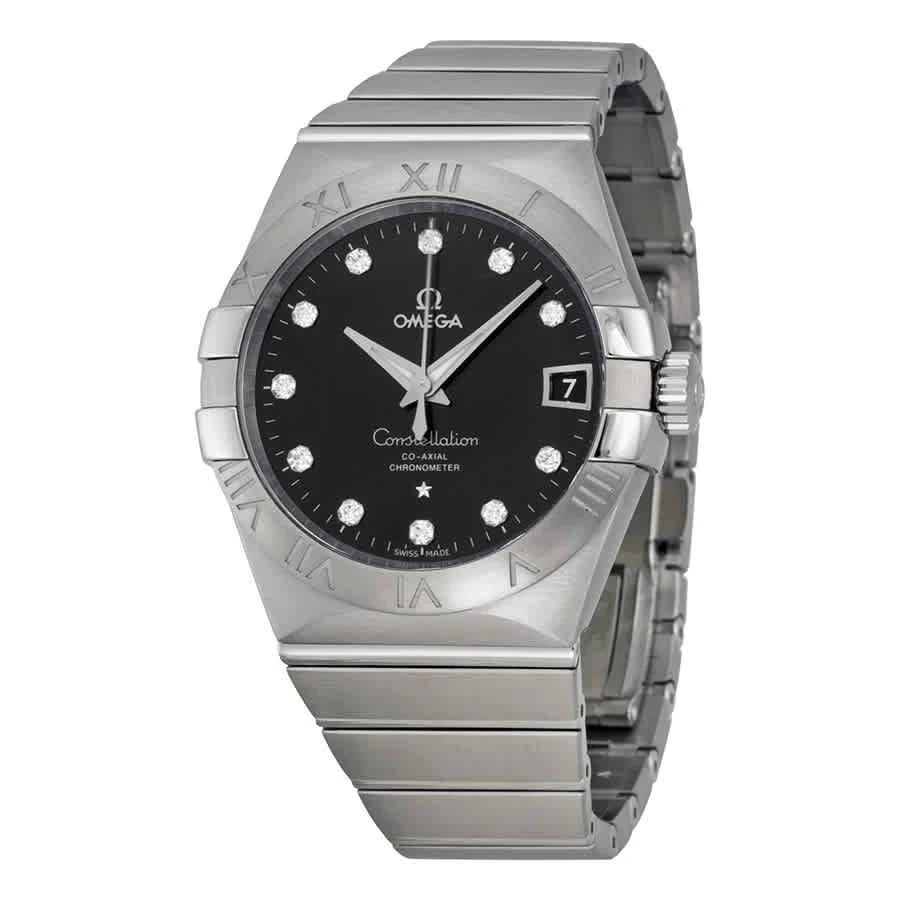 商品Omega|Constellation Automatic Black Dial Stainless Steel Ladies Watch 12310382151001,价格¥31970,第1张图片