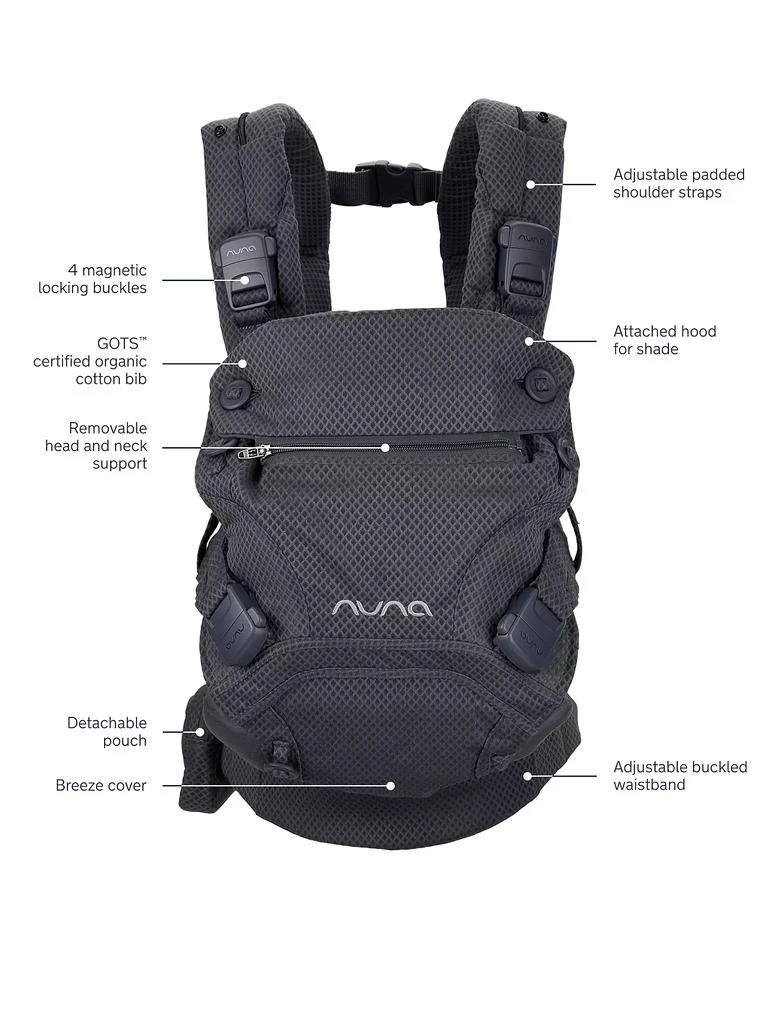 商品Nuna|Cudl Clik Baby Carrier,价格¥1871,第4张图片详细描述