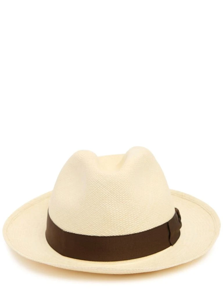 商品BORSALINO|"QUITO"中帽檐巴拿马草帽,价格¥2158,第1张图片
