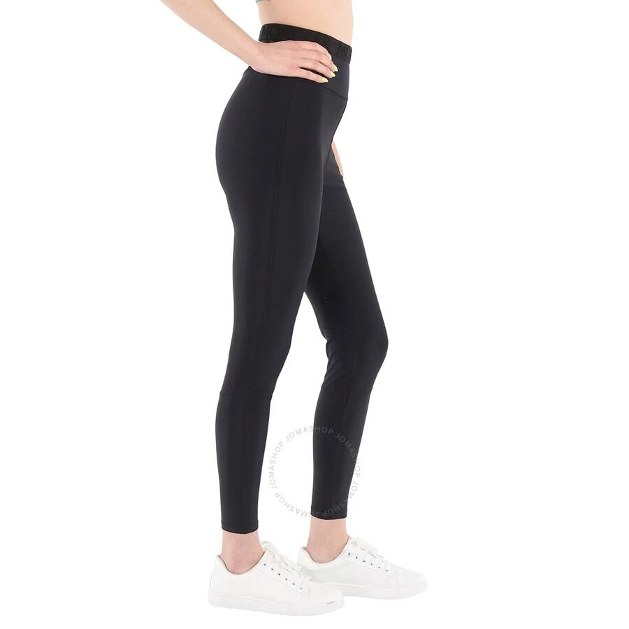 商品Moncler|Black Shiny Stretch Technical Jersey Leggings,价格¥1129,第3张图片详细描述