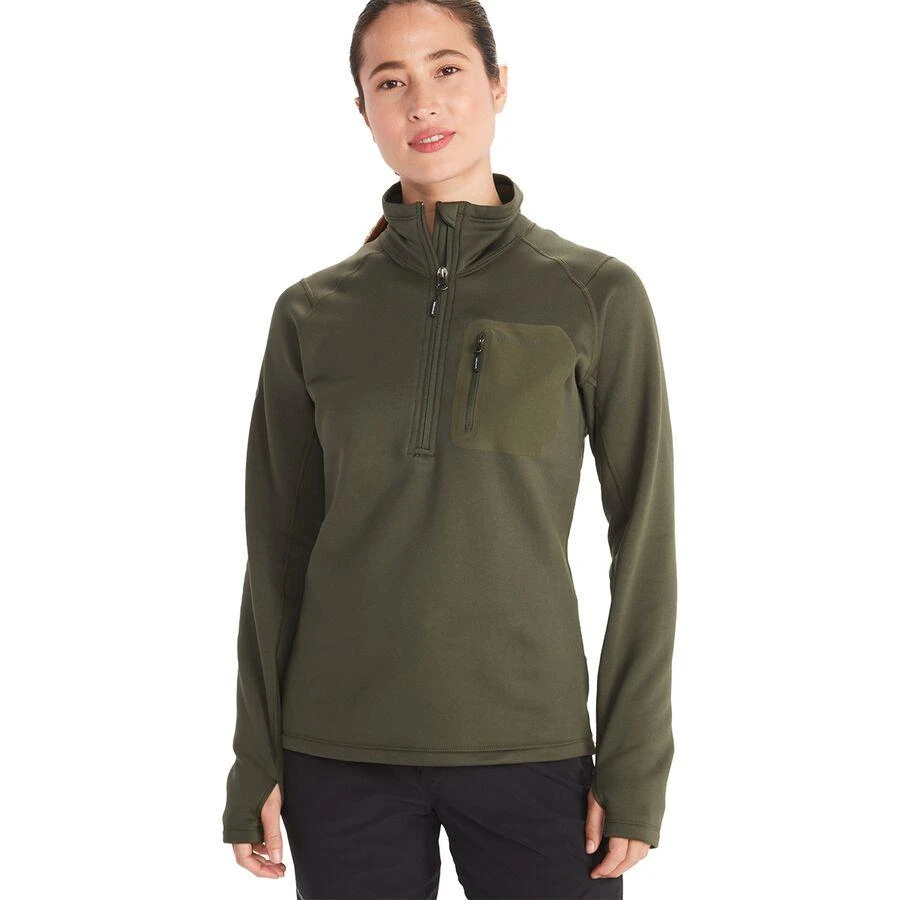 商品Marmot|Olden Polartec 1/2-Zip Pullover - Women's,价格¥451,第1张图片