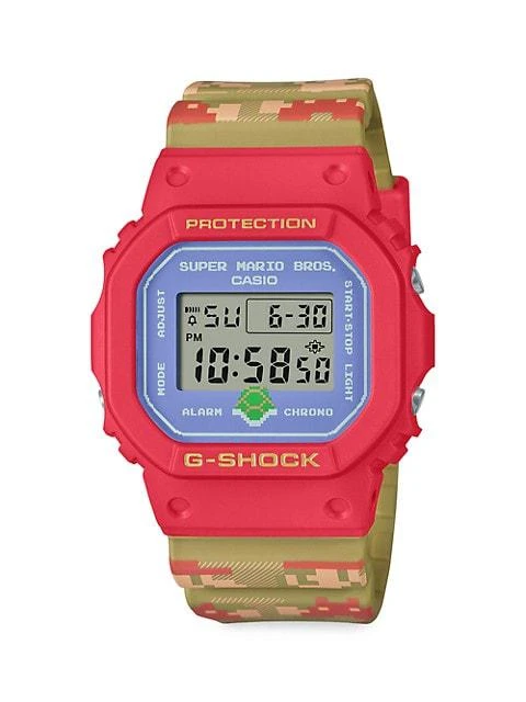 商品G-Shock|Super Mario Digital Watch,价格¥1124,第1张图片