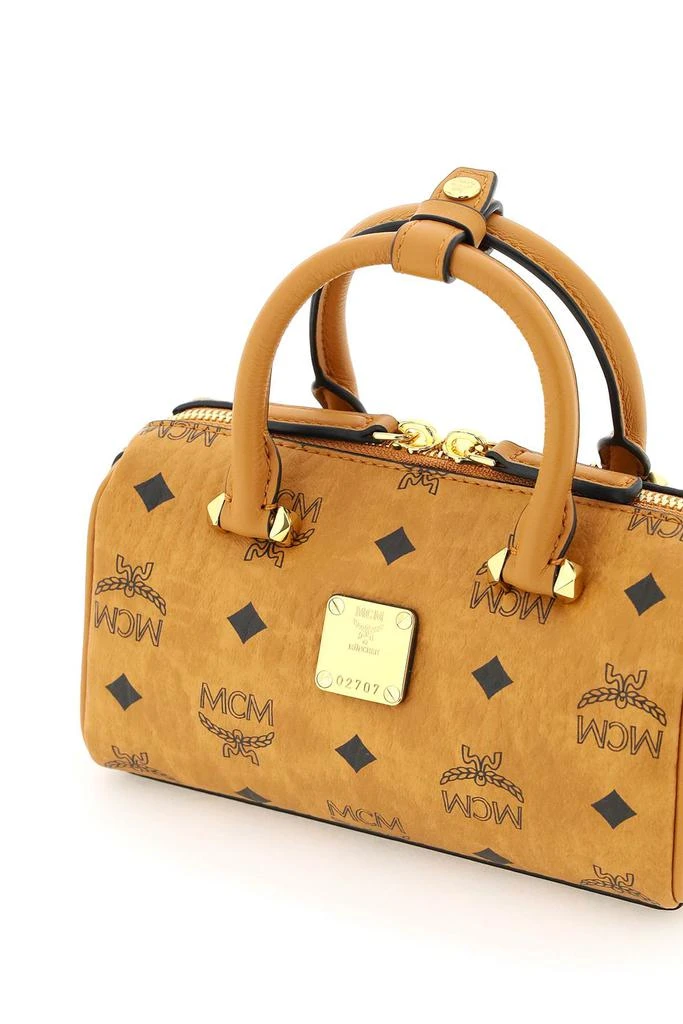 商品MCM|Mcm boston visetos-motif mini bag,价格¥3290,第3张图片详细描述