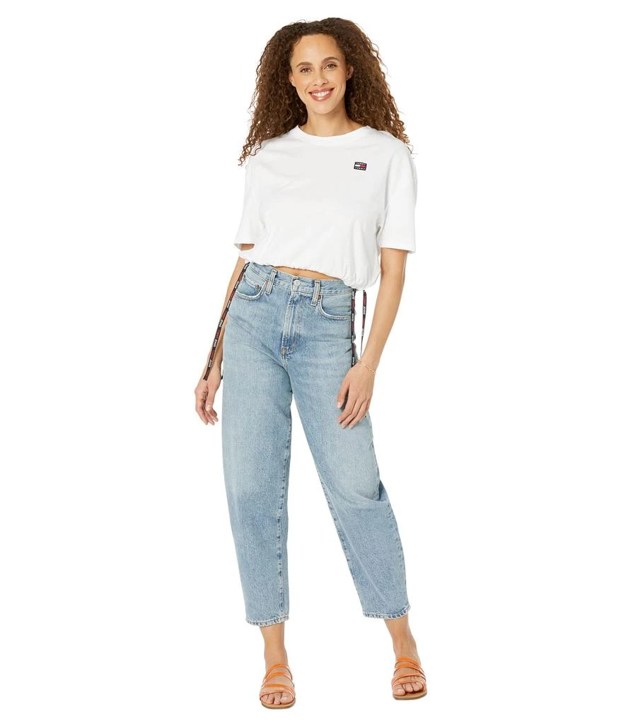 商品Tommy Jeans|Crop Badge Tee,价格¥196,第4张图片详细描述