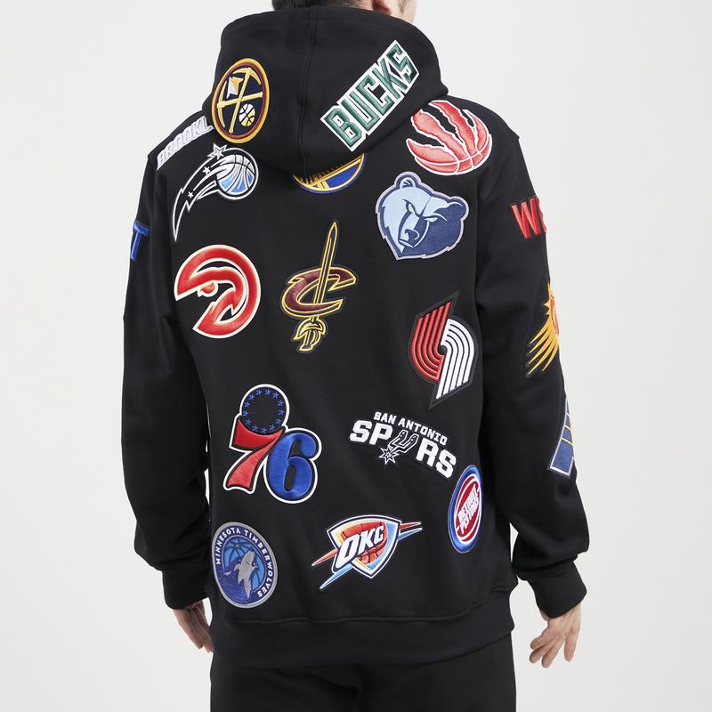 Pro Standard NBA Logoman Hoodie - Men's商品第2张图片规格展示