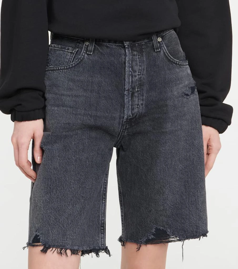 商品Citizens of Humanity|Ambrosio distressed denim shorts,价格¥1219,第4张图片详细描述