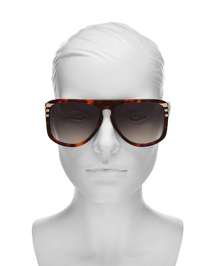 Women's West Flat Top Sunglasses, 62mm商品第2张图片规格展示