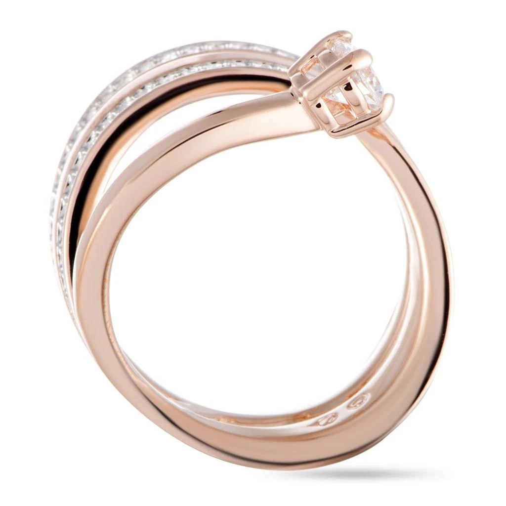 商品Swarovski|Swarovski Fresh Rose Gold-Plated Crystal Swirl Ring,价格¥591,第2张图片详细描述
