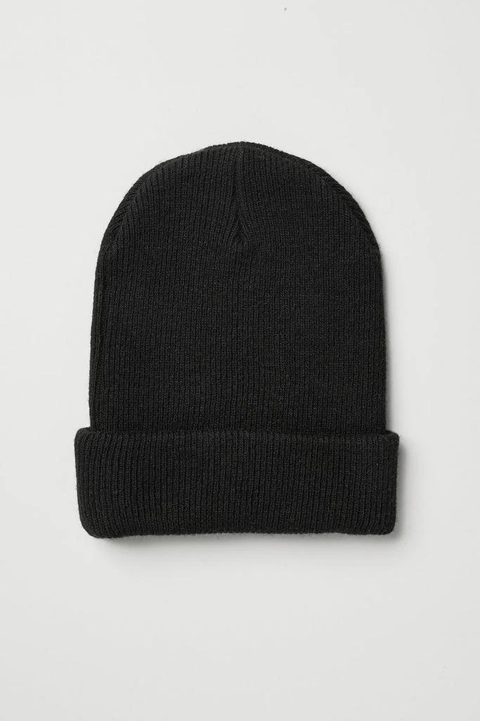 商品Alo|Everyday Beanie - Black,价格¥594,第3张图片详细描述