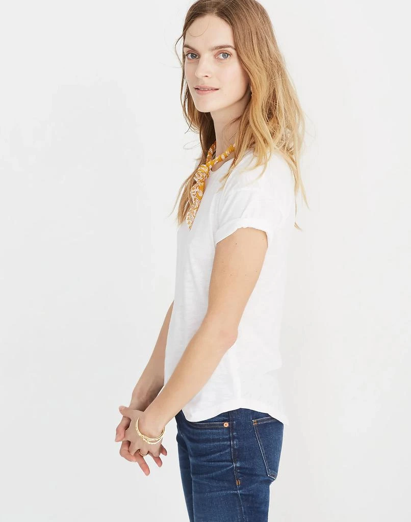 商品Madewell|Whisper 全棉圆领T恤,价格¥80,第2张图片详细描述