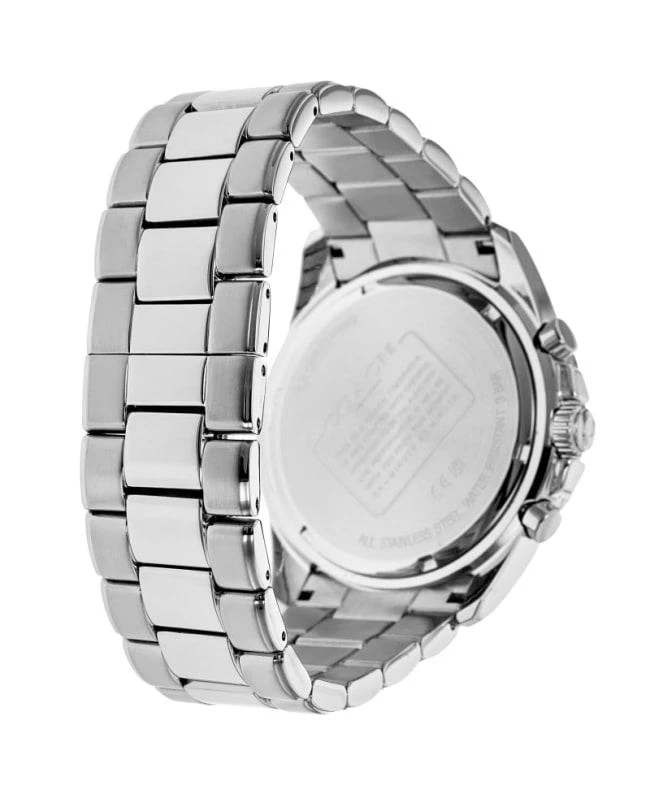商品Coach|Coach Kent Black & Green Chronograph Dial Steel Men's Watch 14602557,价格¥1977,第4张图片详细描述
