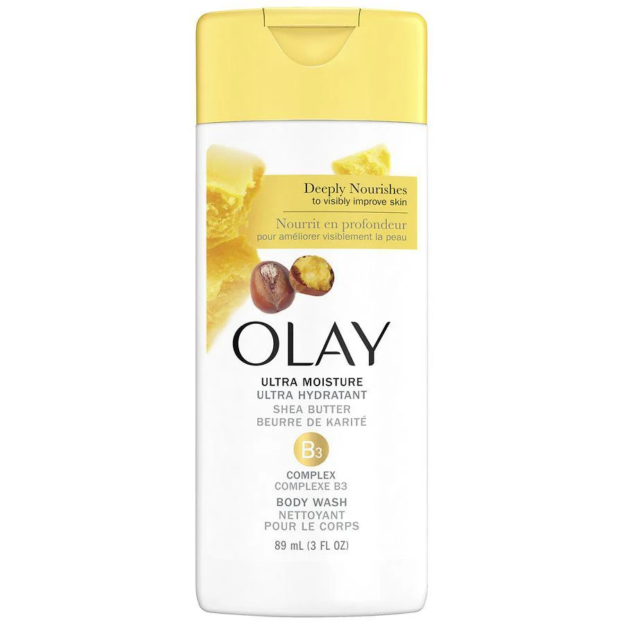 商品Olay|Body Wash Ultra Moisture Travel Size Shea Butter, 3 oz,价格¥25,第1张图片