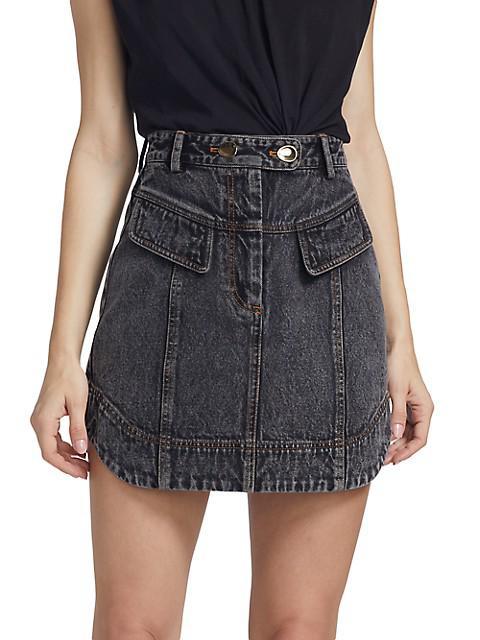 商品Acler|Ledgebrook Denim Mini Skirt,价格¥1938,第5张图片详细描述