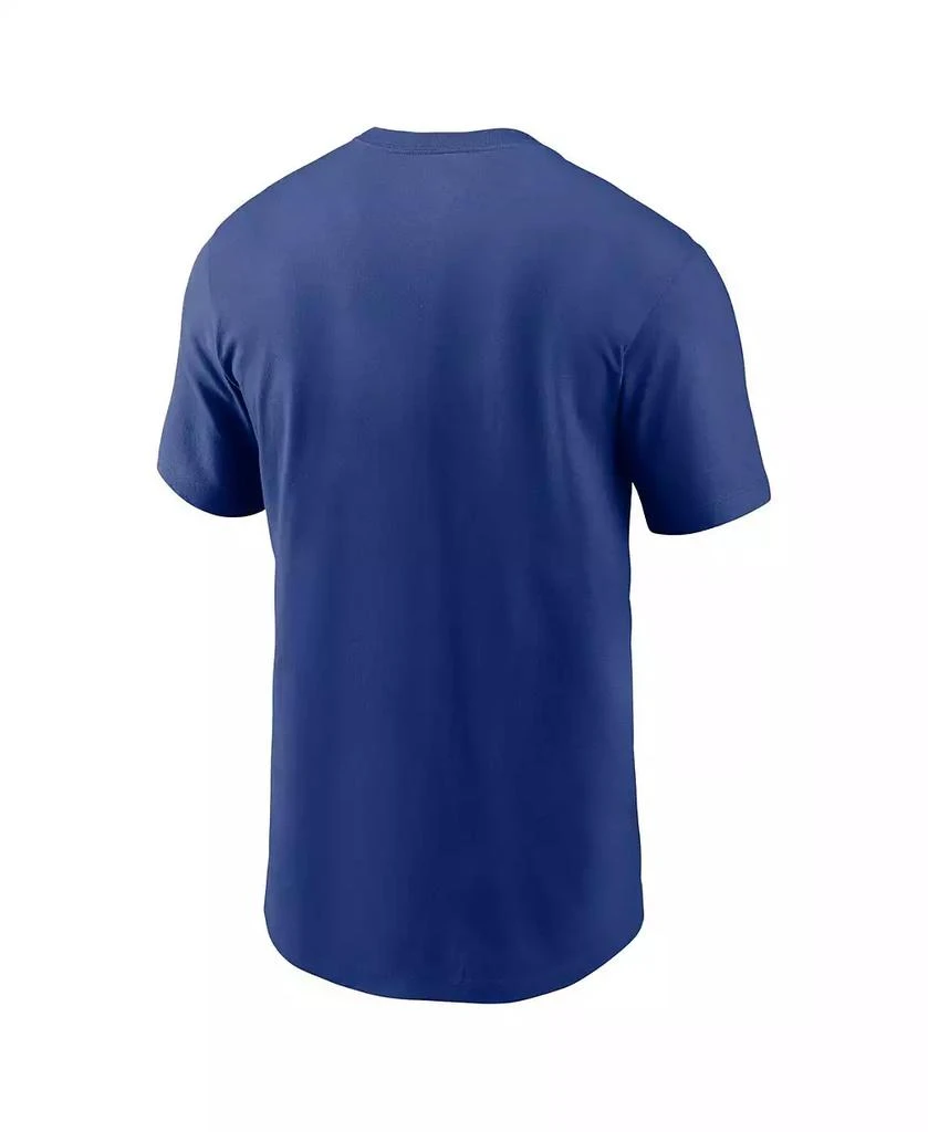 商品NIKE|Men's Royal Texas Rangers 2024 Gold Collection Wordmark T-Shirt,价格¥301,第3张图片详细描述