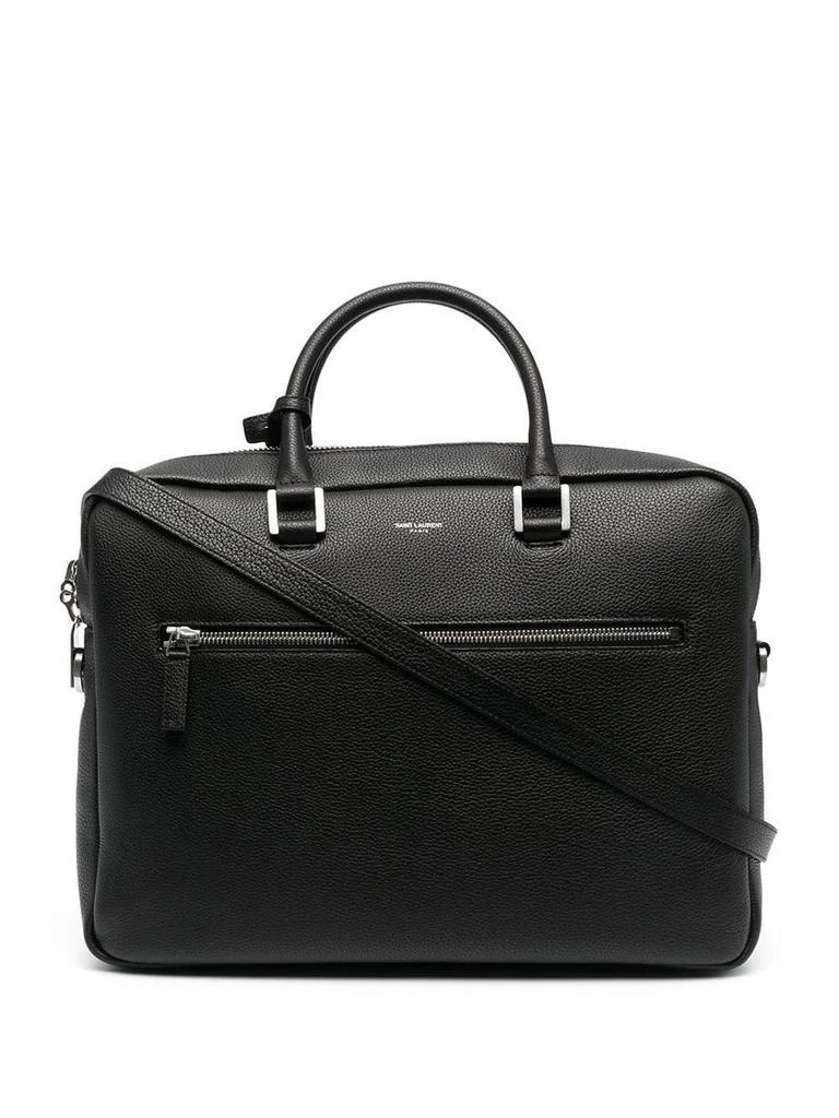 商品Yves Saint Laurent|Saint Laurent Sac De Jour Leather Briefcase Bags in Black,价格¥13071,第1张图片