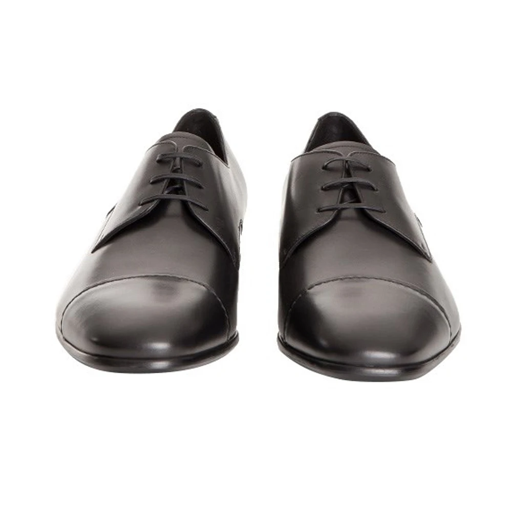 SALVATORE FERRAGAMO 黑色男士系带正装鞋 0618440 商品