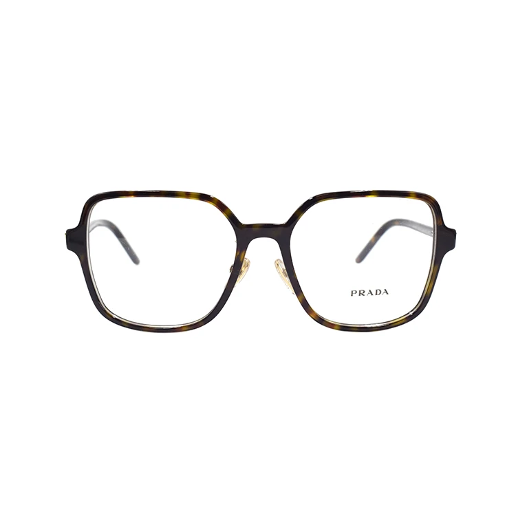 商品[国内直发] Prada|/普拉达 HERITAGE系列方框造型款假日旅行版光学眼镜VPR13Z D 男女同款 玳瑁色,价格¥1785,第7张图片详细描述