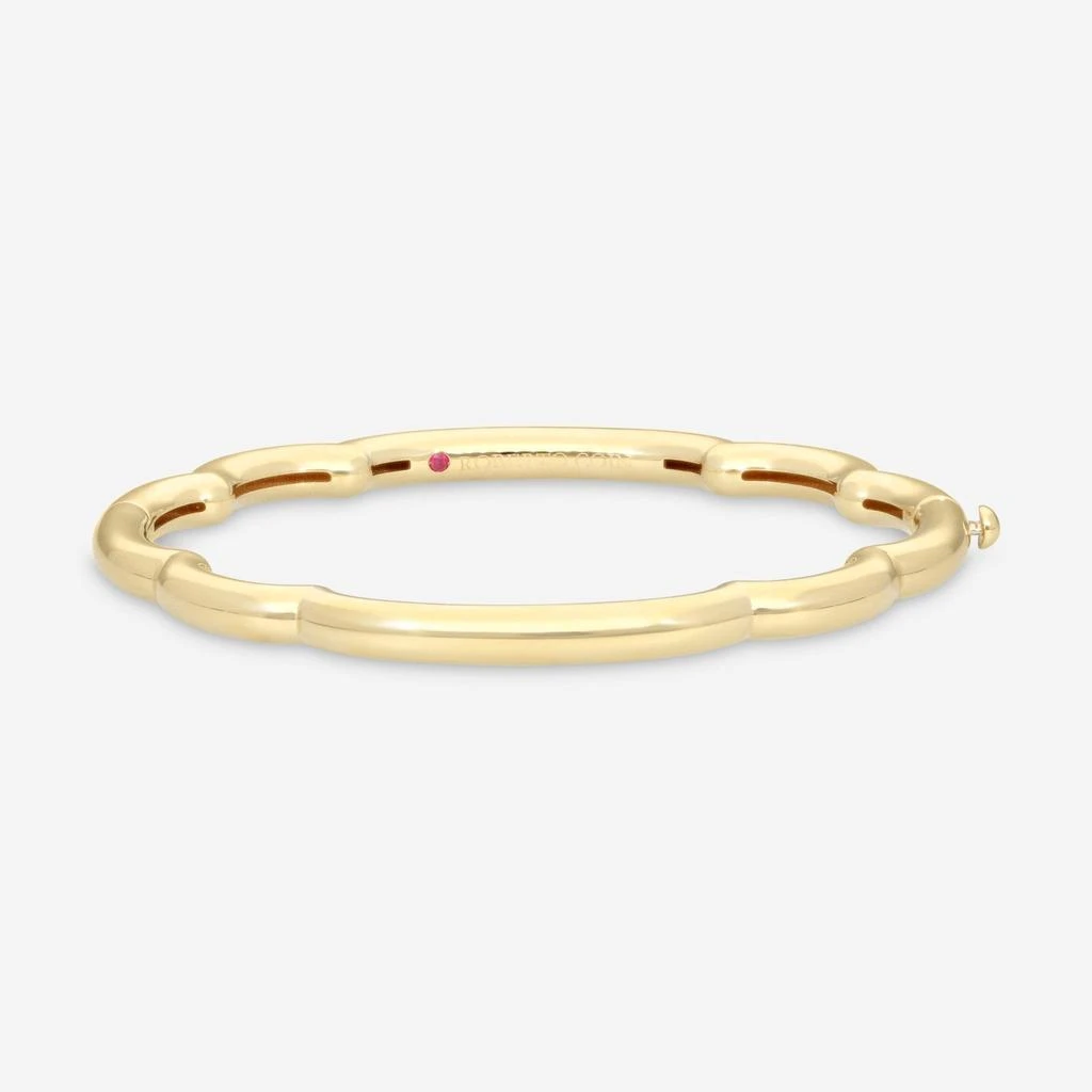 商品Roberto Coin|Roberto Coin Cialoma 18K Yellow Gold Cloud Bangle Bracelet 7773574AYBA00,价格¥16580,第1张图片