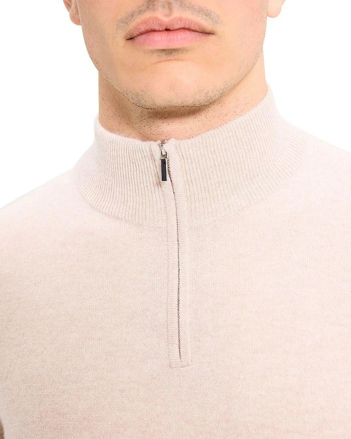 商品Theory|Hilles Quarter Zip Cashmere Sweater,价格¥2881,第4张图片详细描述