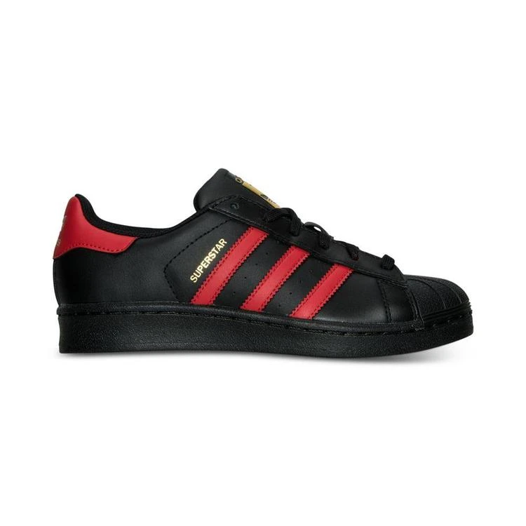 商品Adidas|Boys' Superstar Casual Sneakers from Finish Line,价格¥262,第3张图片详细描述