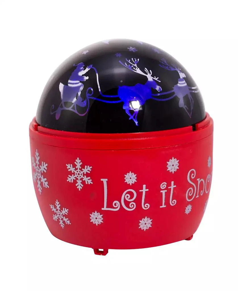 商品Kurt Adler|5" Battery-Operated USB Night Light Projector with Base,价格¥963,第2张图片详细描述