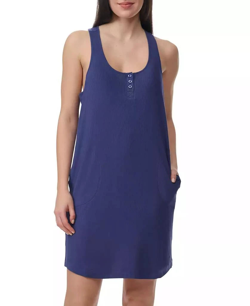 商品Splendid|Women's Sleeveless Racerback Tank Nightgown,价格¥192,第4张图片详细描述