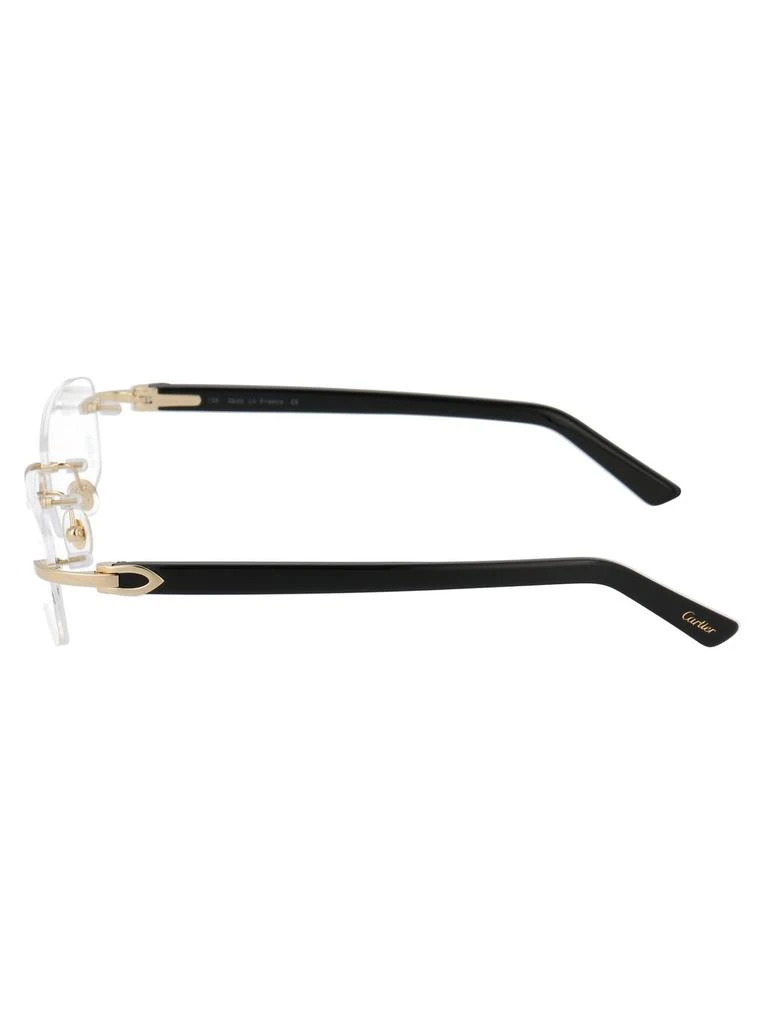 商品Cartier|Cartier Rimless Rectangular Frame Glasses,价格¥6569,第3张图片详细描述