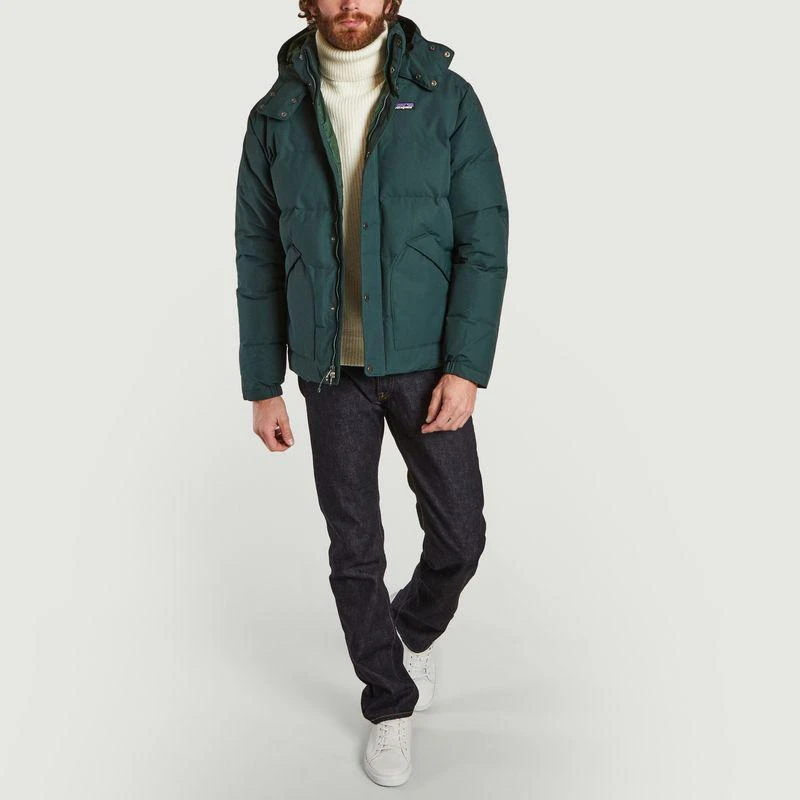 商品Patagonia|Downdrift hooded short down jacket Northern green PATAGONIA,价格¥2750,第4张图片详细描述