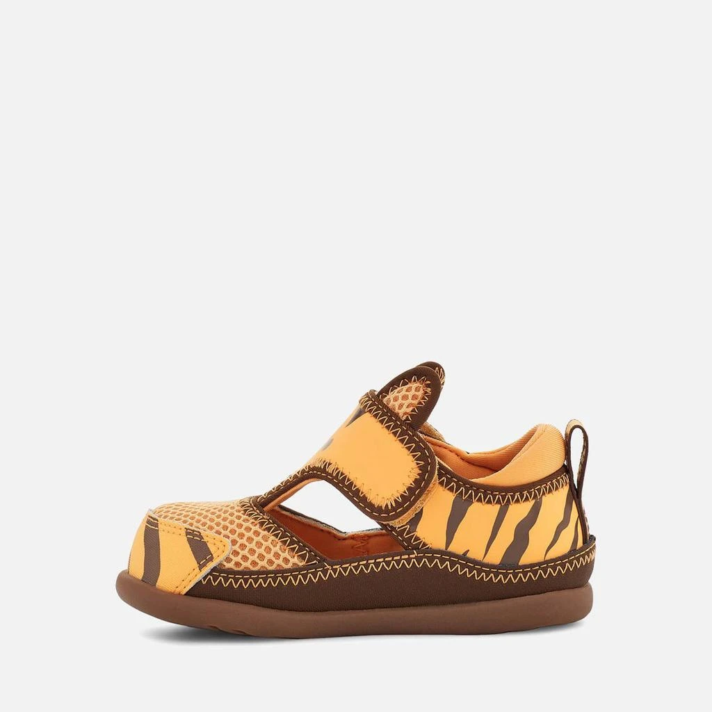 商品UGG|UGG TODDLERS' DELTA CLOSED TOE TIGER STUFFIE SANDALS - DAISY / DARK EARTH,价格¥221,第4张图片详细描述