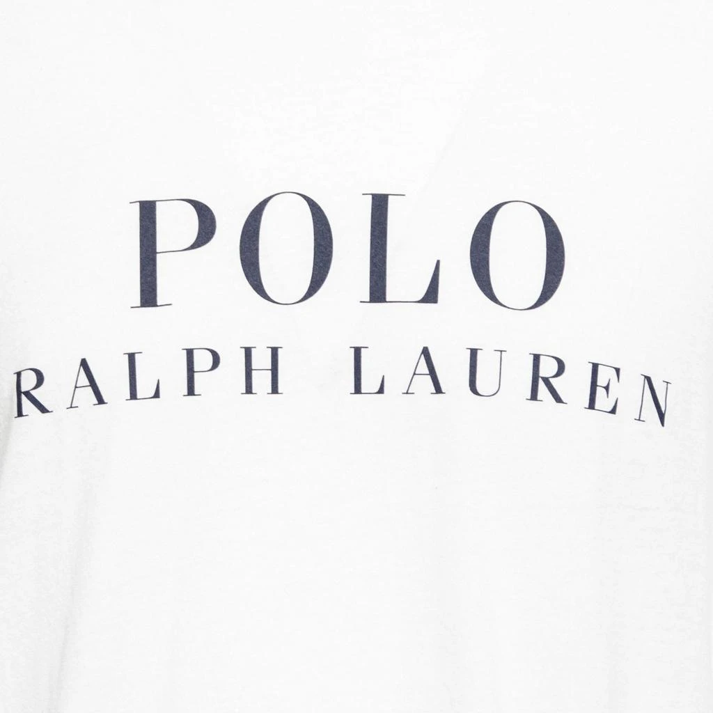 商品[二手商品] Ralph Lauren|Polo Ralph Lauren White Logo Printed Cotton Long Sleeve T-Shirt XL,价格¥1139,第3张图片详细描述