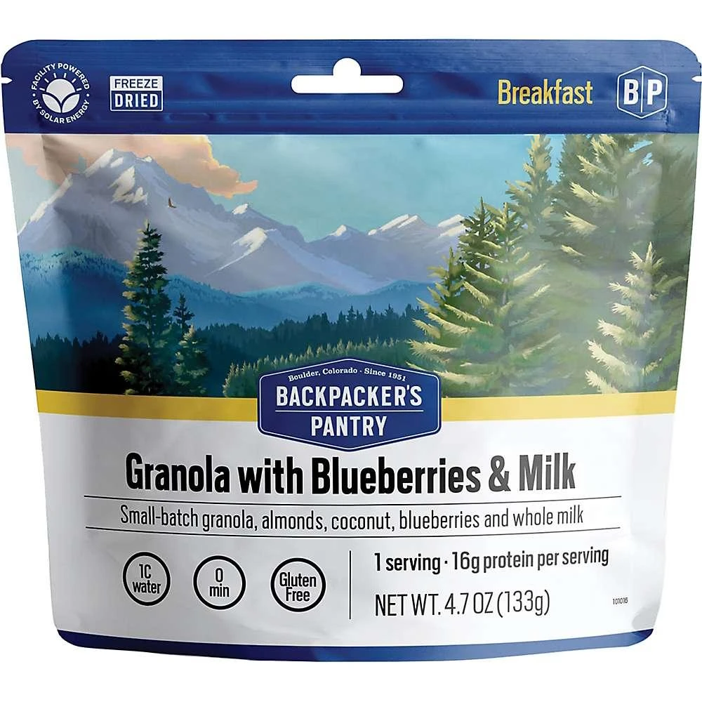 商品Backpackers Pantry|Backpacker's Pantry Granola With Milk & Blueberries,价格¥58,第1张图片