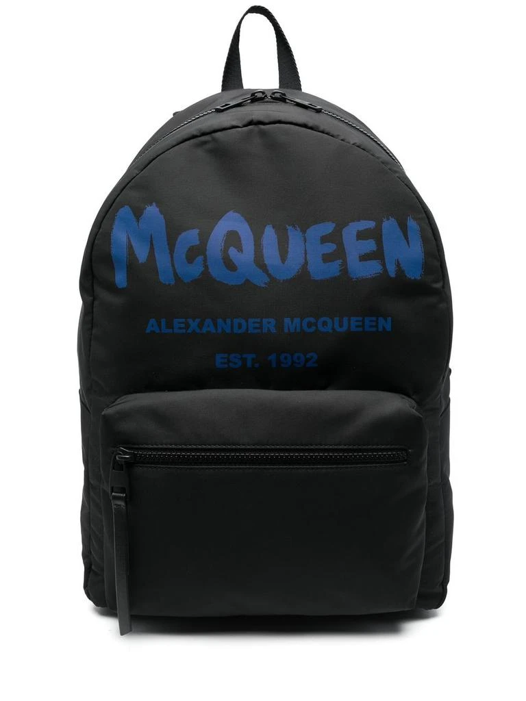 商品Alexander McQueen|ALEXANDER MCQUEEN - Backpack With Logo,价格¥9409,第1张图片