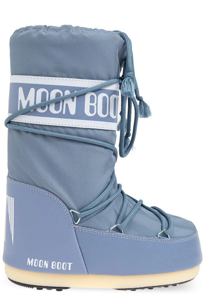 商品Moon Boot|Moon Boot Kids Icon Logo Printed Lace-Up Boots,价格¥677,第1张图片