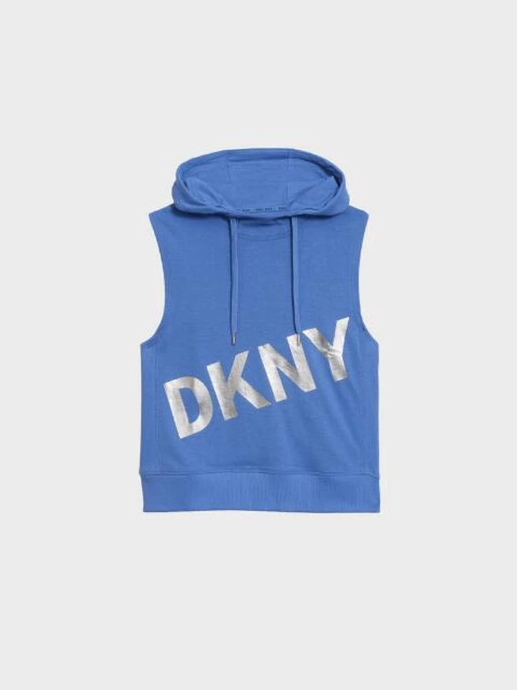 商品DKNY|无袖剪裁标志帽衫,价格¥444,第1张图片