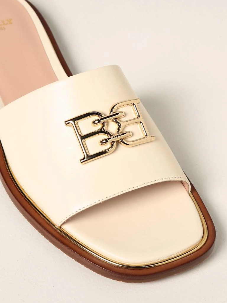 商品Bally|Bally Eloise leather flat sandals,价格¥2810,第4张图片详细描述