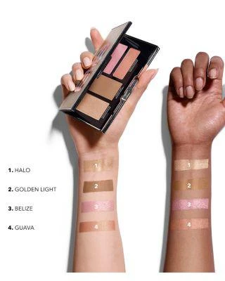 商品Bobbi Brown|Take It To Glow Highlight & Bronzing Powder Palette,价格¥439,第3张图片详细描述