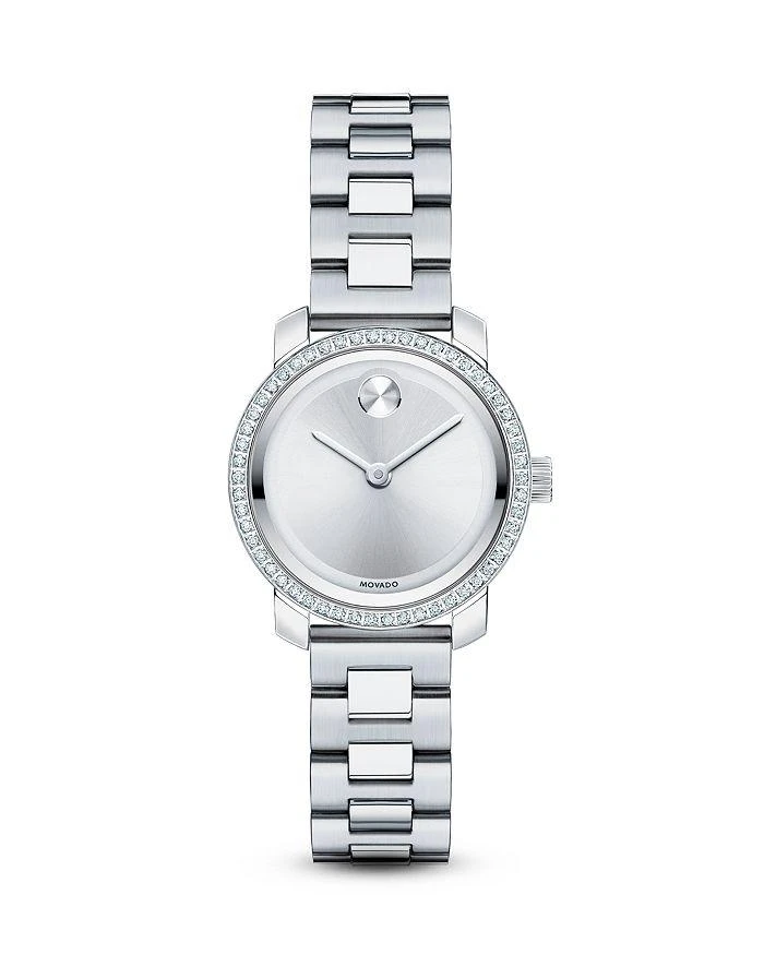 商品Movado|Movado BOLD Stainless Steel Watch with Diamonds, 25mm,价格¥4917,第1张图片