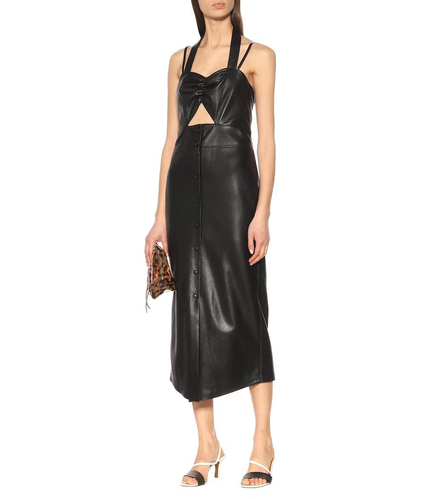 商品Nanushka|Exclusive to Mytheresa – Deona faux leather dress,价格¥1808,第2张图片详细描述