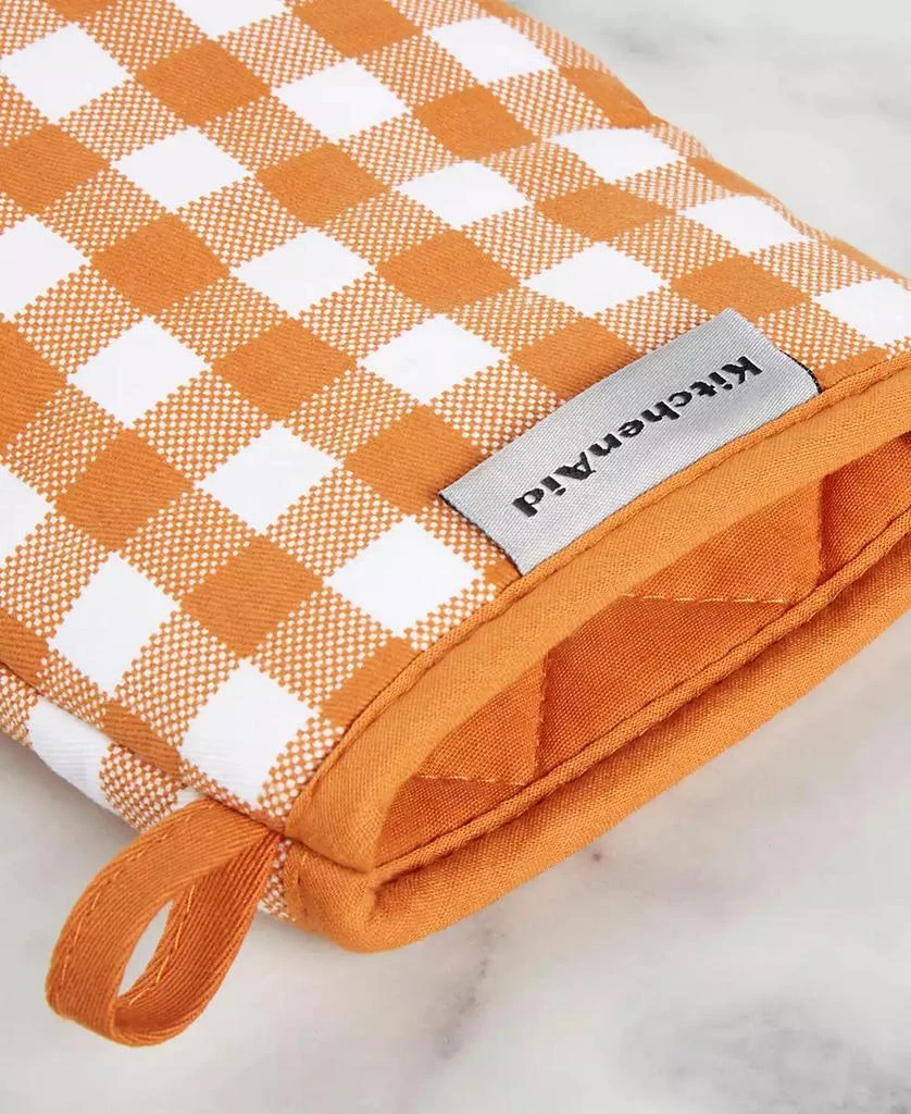 商品KitchenAid|Gingham Mini Oven Mitt 2-Pack Set, 5.5" x 8",价格¥149,第2张图片详细描述