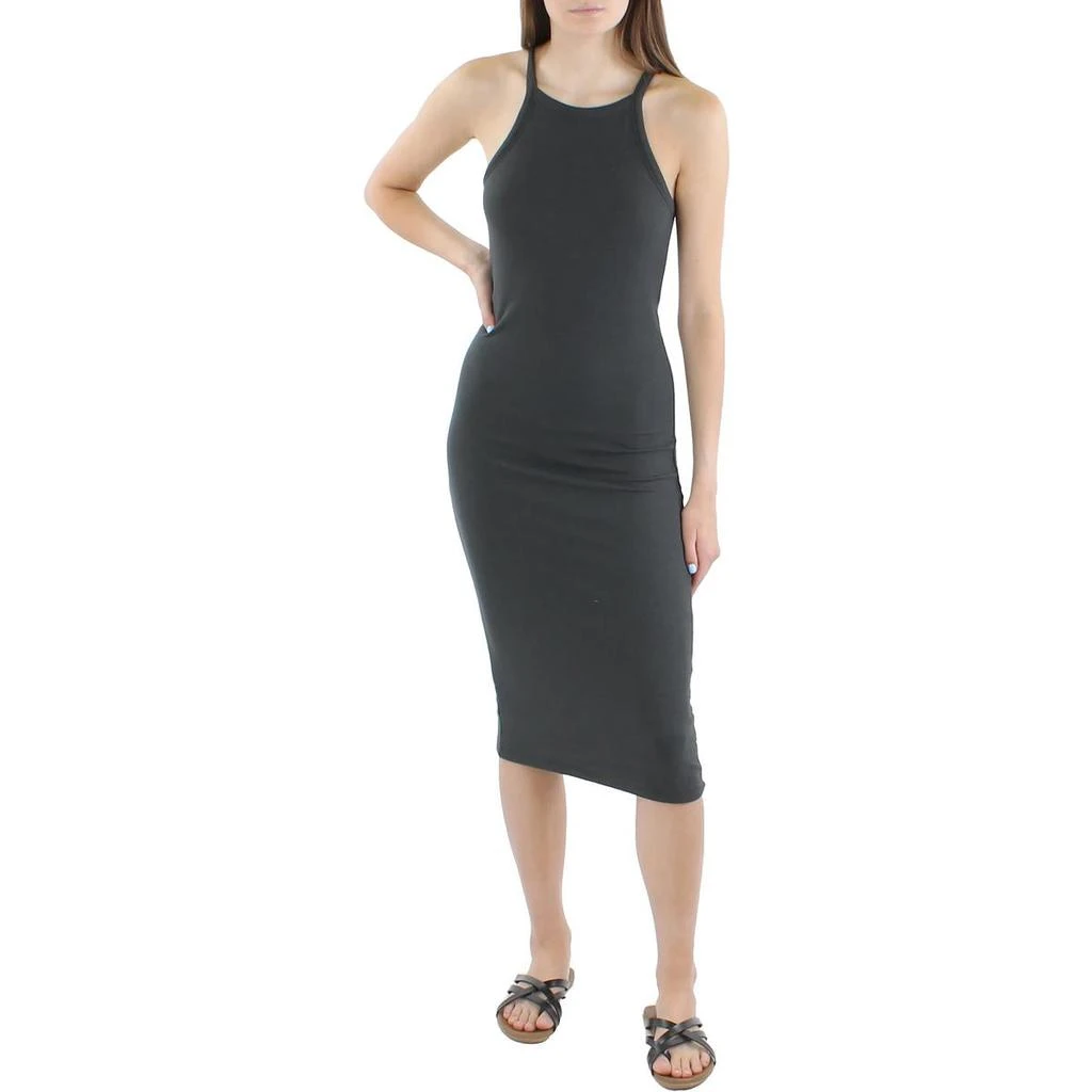 商品ATM|ATM Womens Ribbed Tank Halter Dress,价格¥241,第2张图片详细描述