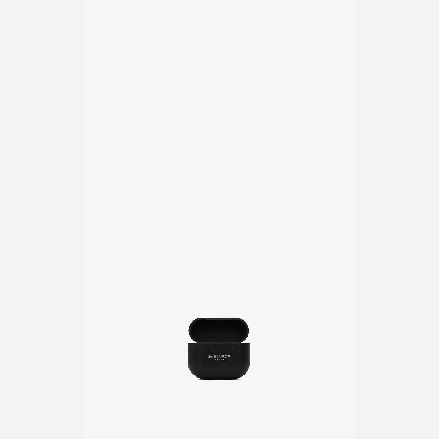 包邮包税【预售7天发货】 YSL圣罗兰SAINT LAURENT 24春夏 男士 耳机包 SAINT LAURENT PARIS ÉTUI POUR AIRPODS 3 SAINT LAURENT PARIS EN CUIR LISSE 7141650O7TN1080 商品