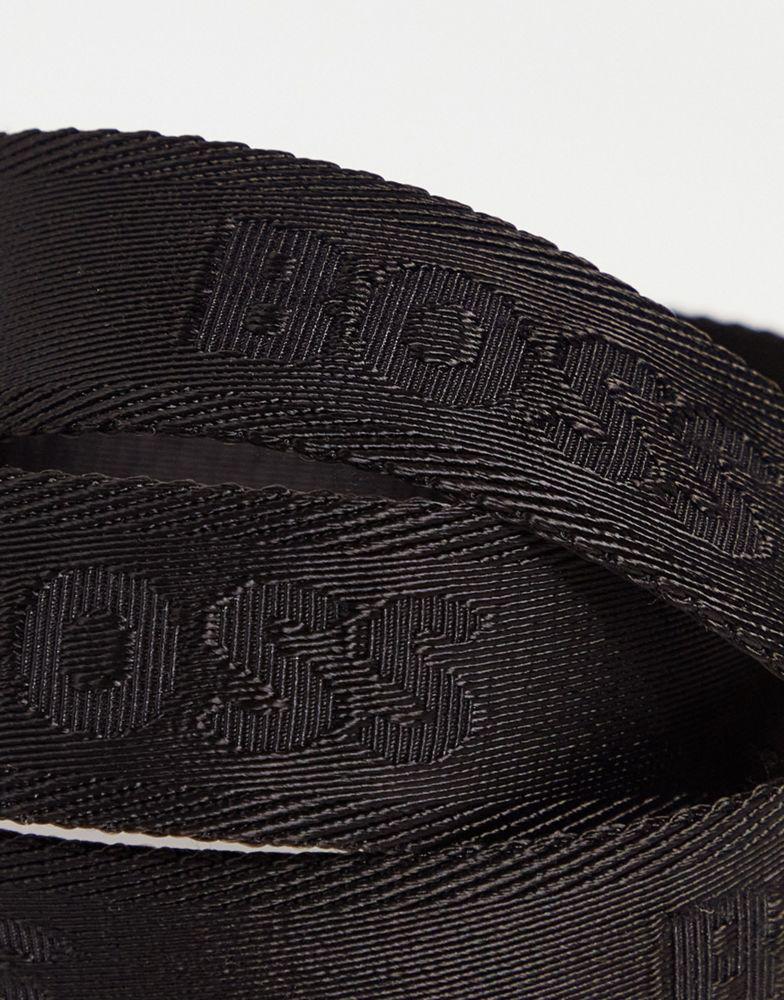 商品Hugo Boss|BOSS Black Boss Icon woven belt in black,价格¥317,第5张图片详细描述